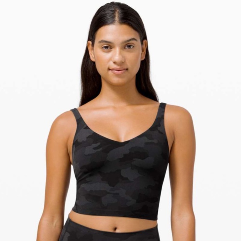 Lululemon Align Tank Heritage 365 Camo Deep Coal Multi Size Medium
